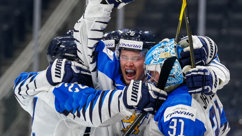 Somija dodas uz finālu. Fito: IIHF