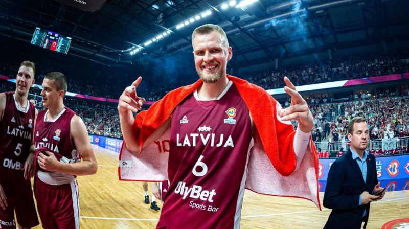 Kristaps Porziņģis. Foto: FIBA