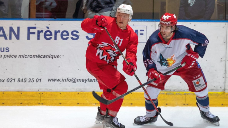 Ronalds Ķēniņš. Foto: Lausanne HC