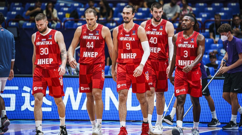 Horvātijas basketbolisti. Foto: FIBA