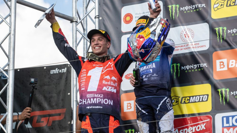 Toms Vjāls. Foto: mxgp.com