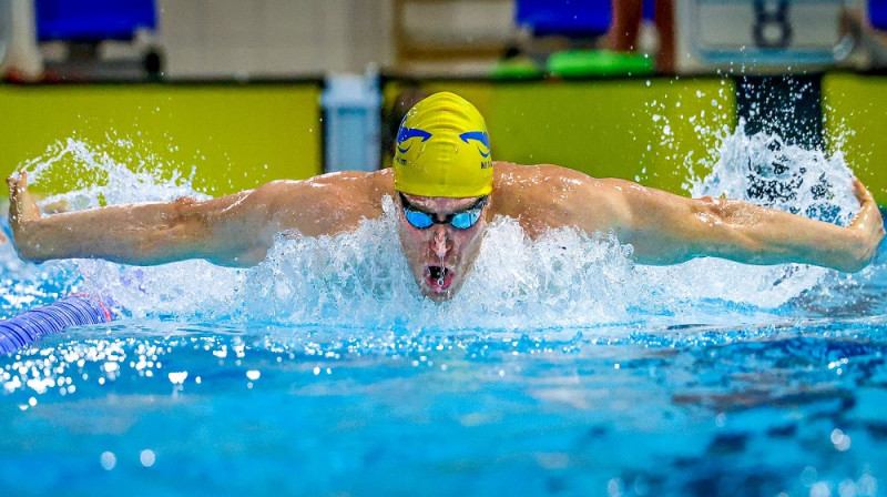 Andrejs Dūda. Foto: Latvijas Peldēšanas federācija.