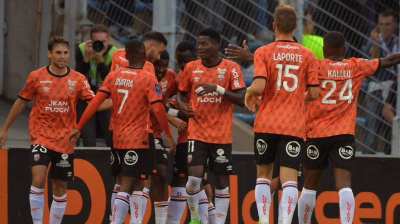 ''Lorient'' futbolisti. Foto: AFP/Scanpix