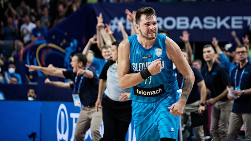 Luka Dončičs. Foto: FIBA