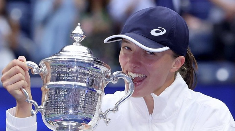 Iga Švjonteka. Foto: Matthew Stockman / AFP / US Open Tennis