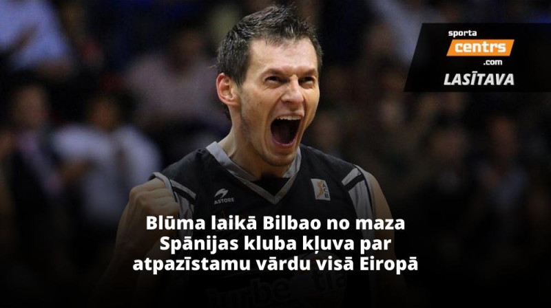 Jānis Blūms. Foto: Bilbao Basket