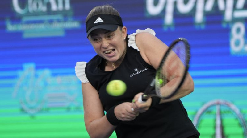 Aļona Ostapenko. Foto: AP/Scanpix