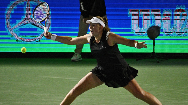 Aļona Ostapenko. Foto: AFP/Scanpix