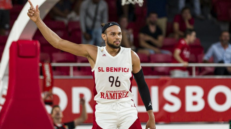 Lisabonas "Benfica" līderis Ivans Almeida. Foto: FIBA