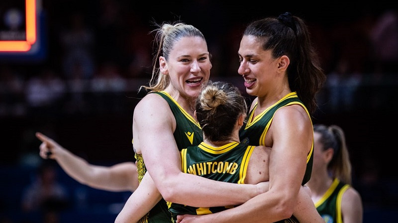 Lorēna Džeksone un Austrālija turpinās cīņu par Pasaules kausu. Foto: FIBA