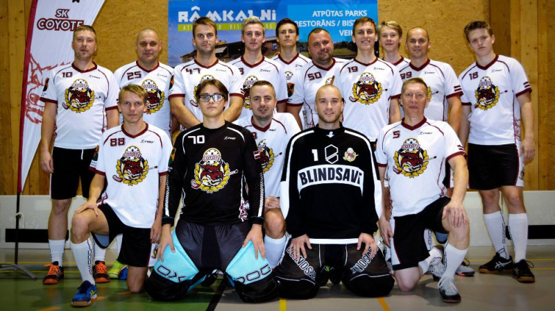 Inčukalna SK ''Coyote''. Foto: floorball.lv