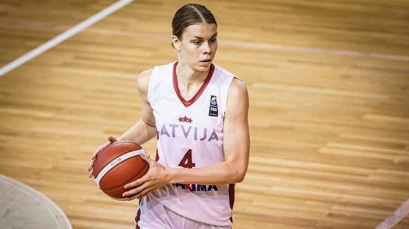 Katrīna Ozola: 21 punkts uzvarā pār Kauņas "Aistes LSMU". Foto: FIBA