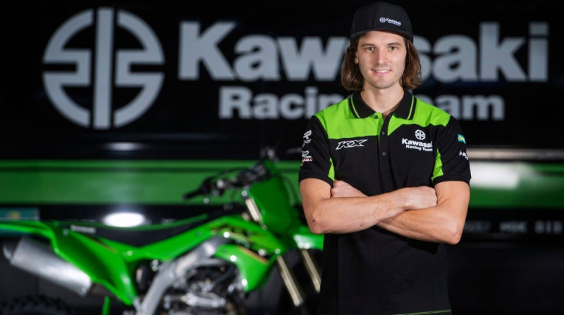 Mičels Evanss. Foto: Kawasaki Racing