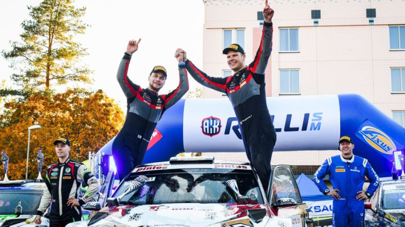 2022.gada Somijas rallija čempioni