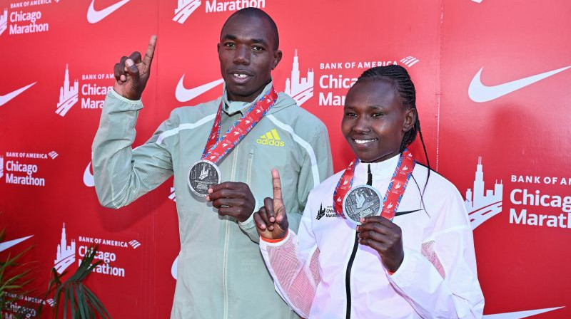 Bensons Kipruto un Ruta Čepngetiča. Foto: USA TODAY Sports/Scanpix