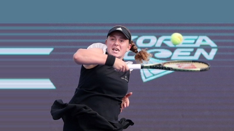 Aļona Ostapenko. Foto: Jinhwan Kim / news1.kr