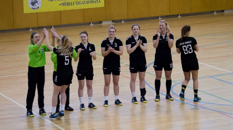 REIR/''Dobele'' handbolistes. Foto: handball.lv