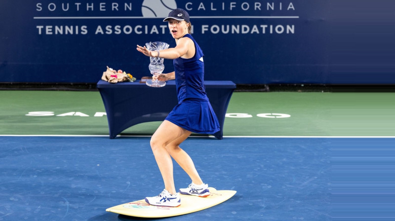Iga Švjonteka. Foto: Will Lefevre / San Diego Open, wtatennis.com