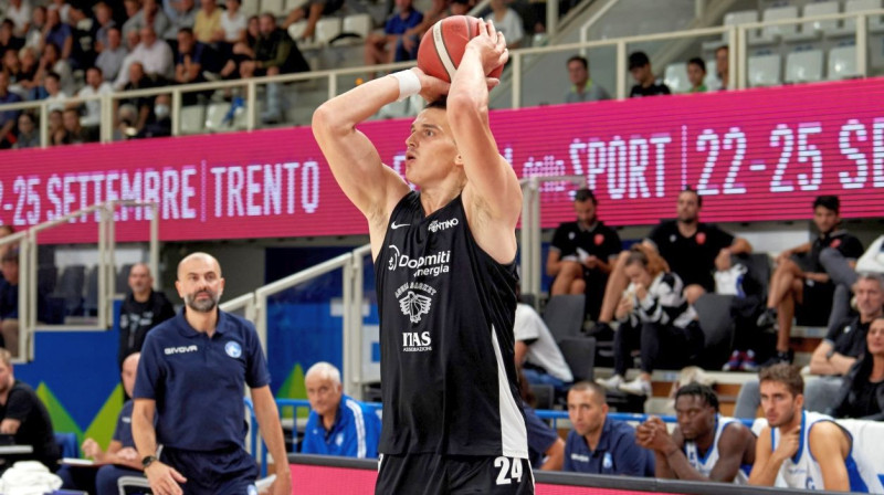 Andrejs Gražulis. Foto: Aquila Basket Trento