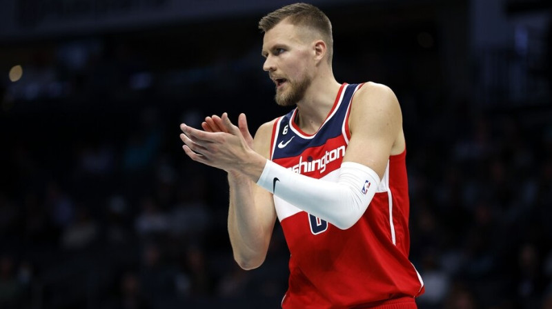 Kristaps Porziņģis. Foto: AFP/Scanpix