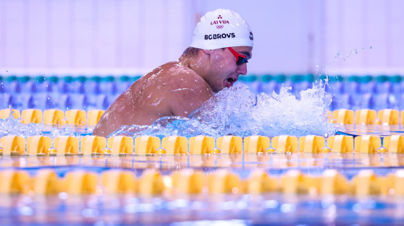 Daniils Bobrovs. Foto: Roberts Voskāns (swim.lv)