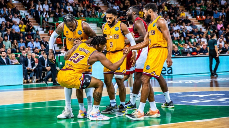 "Limoges" basketbolisti. Foto: FIBA Champions League