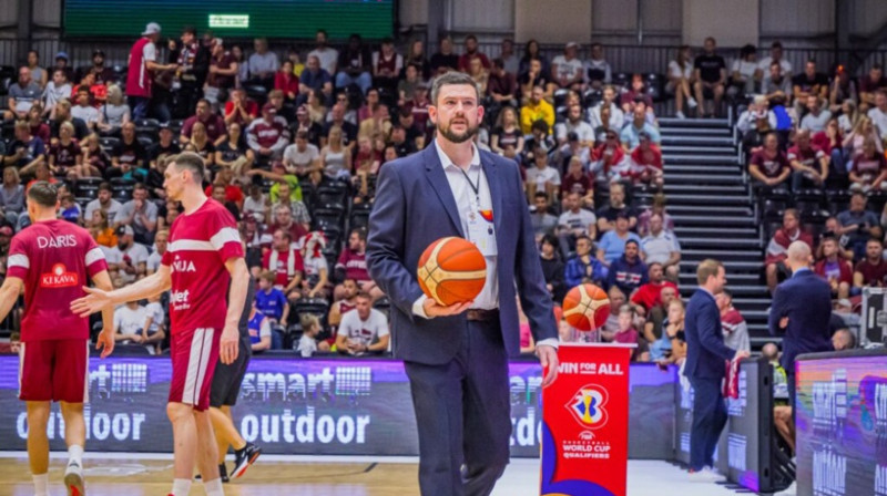 Marks Stjūtels. Foto: Great Britain Basketball