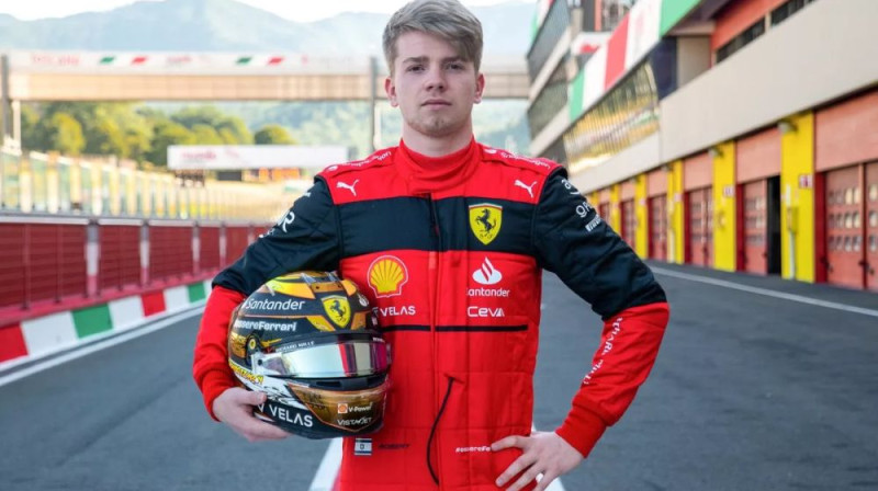 Roberts Švarcmans. Foto: Scuderia Ferrari