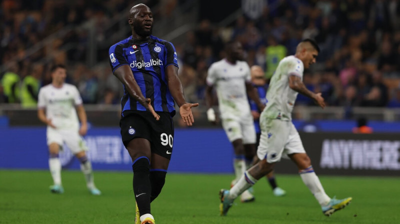 Romelu Lukaku. Foto: Live Media/Fabrizio Carabelli/Scanpix