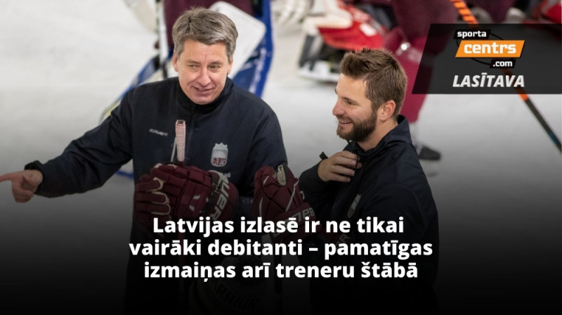 Harijs Vītoliņš un Lauris Dārziņš. Foto: Guntis Lazdāns