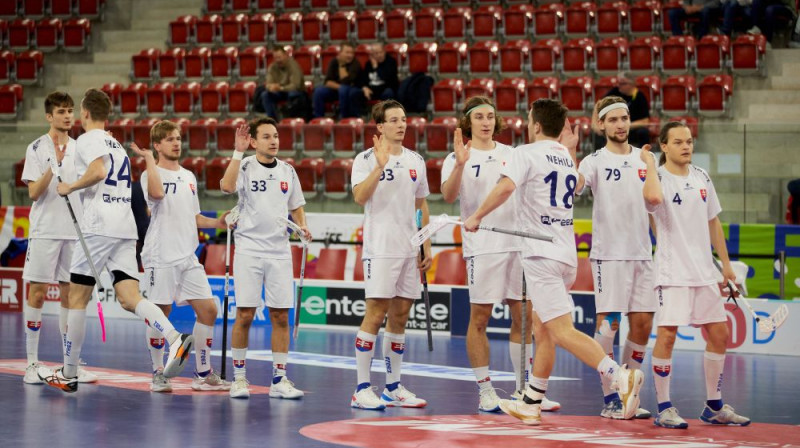 Slovākijas izlase pārliecinoši iekļuvusi ceturtdaļfinālā, Foto: IFF