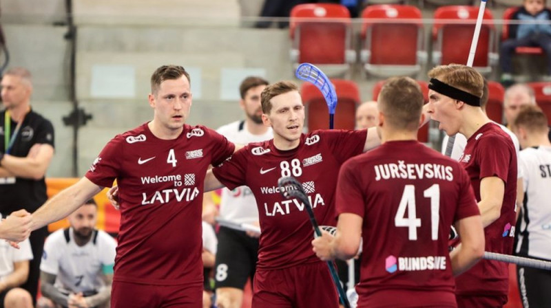 Latvijas izlase, Foto: Ritvars Raits/floorball.lv