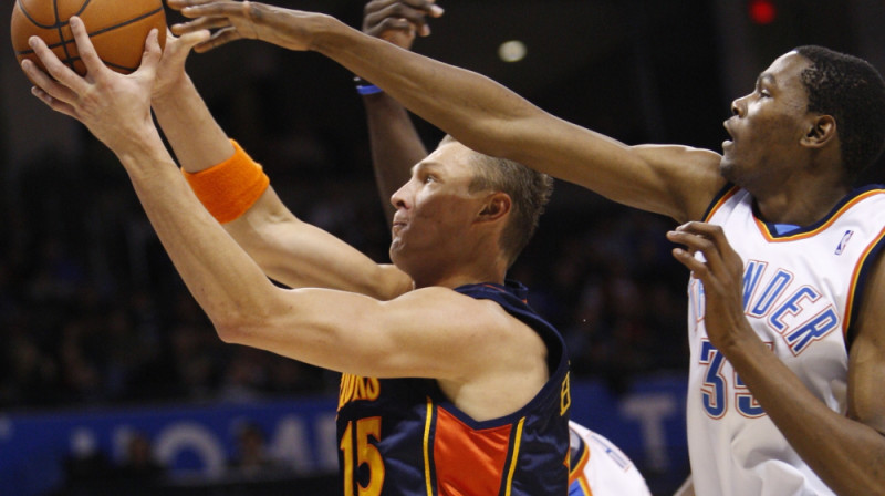 Andris Biedriņš. Foto: AP/Scanpix