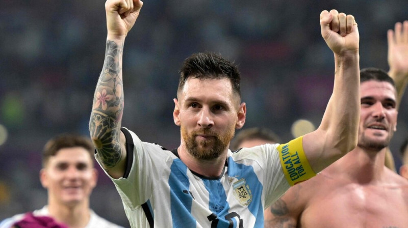 Argentīnas līderis Lionels Mesi. Foto: AFP/Scanpix