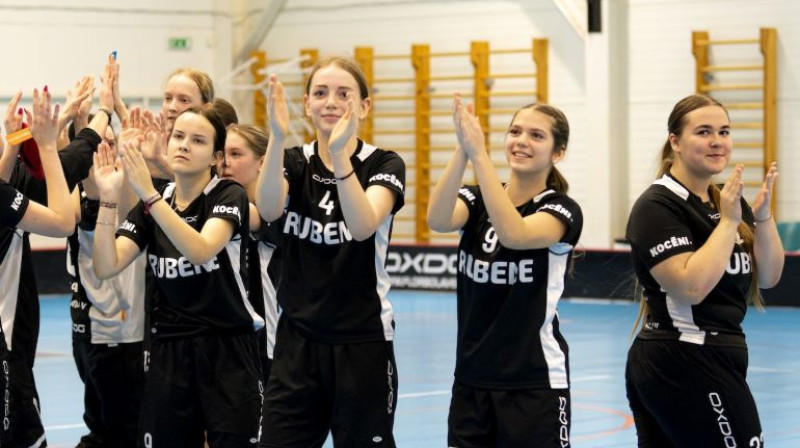 Kocēnu "Rubene". Foto: floorball.lv