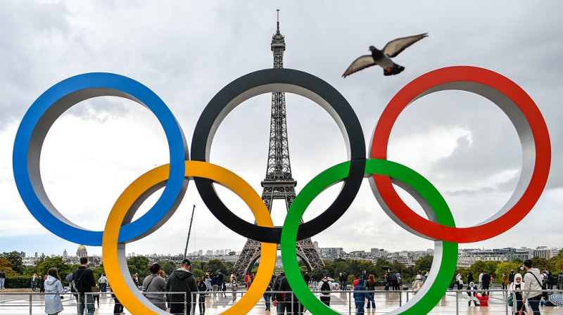 Parīzes olimpiskās spēles. Foto: VCG / cgtn.com
