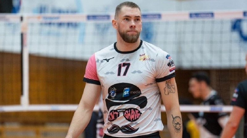 Kristaps Platačs.Foto:www.volejbols.lv