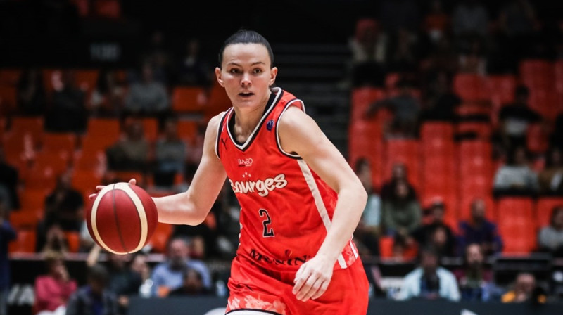 Anete Šteinberga. Foto: EuroLeague Women