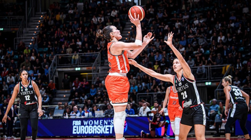 Anete Šteinberga. Foto: EuroLeague Women