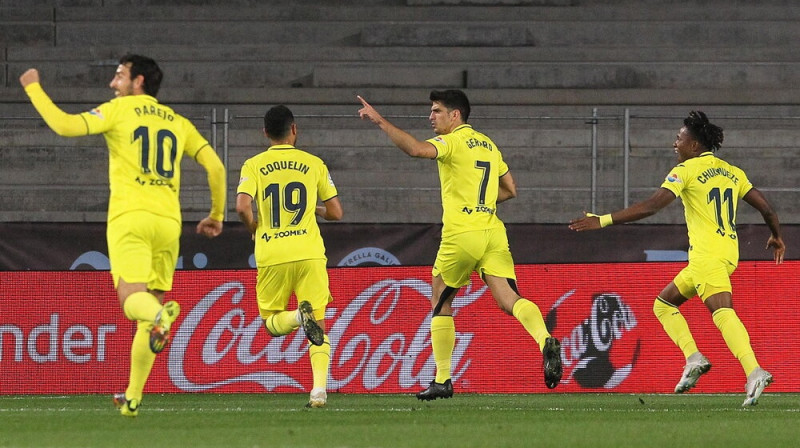 "Villarreal" futbolisti. Foto: EPA/Scanpix