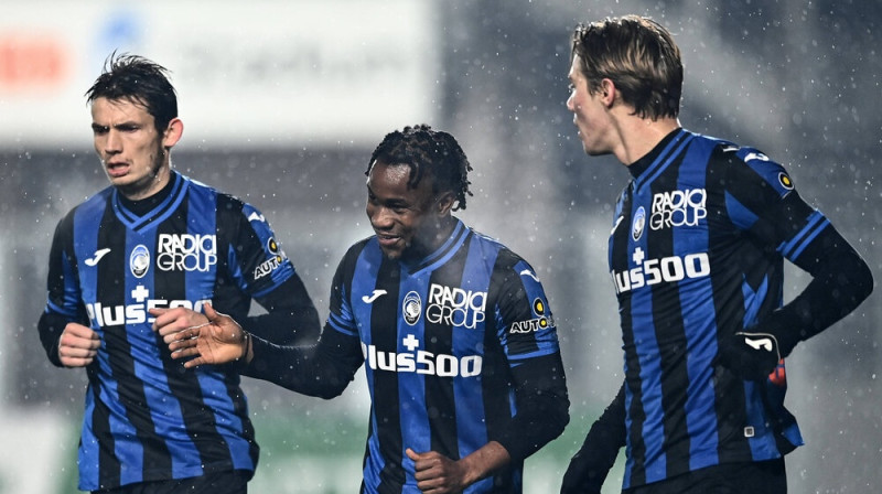 ''Atalanta'' futbolisti. Foto: Imago Images/Scanpix