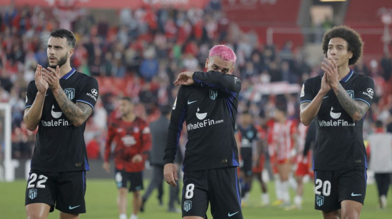 Madrides ''Atletico'' futbolisti. Foto: Reuters/Scanpix