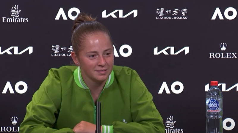 Aļona Ostapenko. Foto: Australian Open