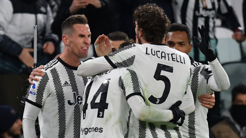 "Juventus" futbolisti. Foto: ZUMAPRESS/Scanpix