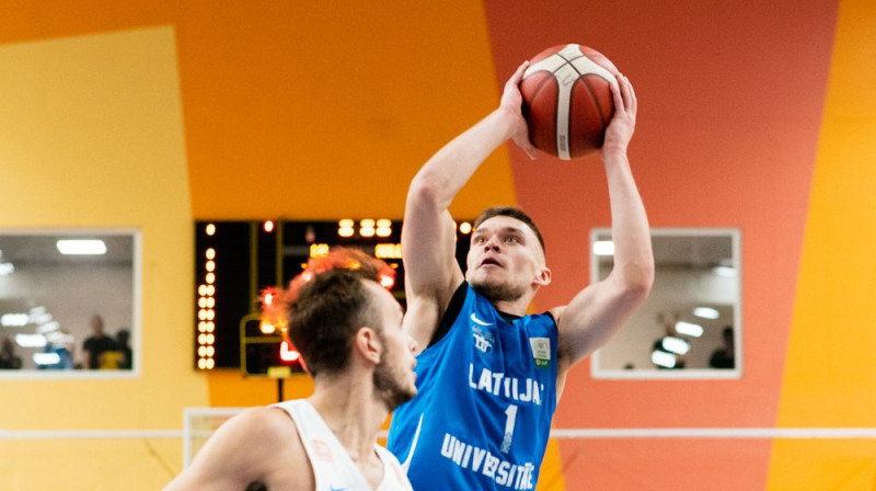 Ričards Vitoļskis. Foto: LU Basketbols