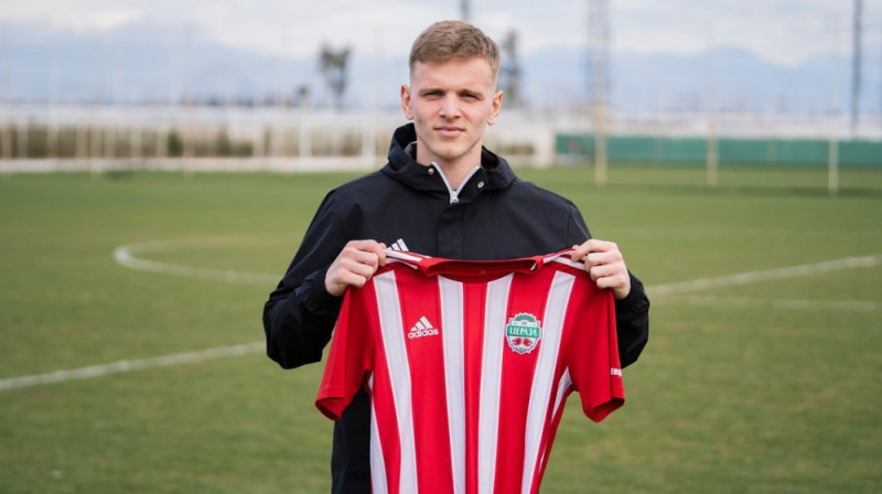 Jānis Grīnbergs. Foto: FK Liepāja