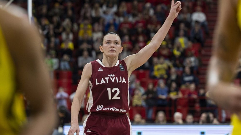 Anete Šteinberga. Foto: FIBA