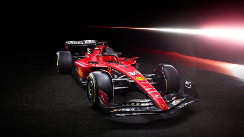 Jaunais "Ferrari" modelis SF-23. Foto: Scuderia Ferrari