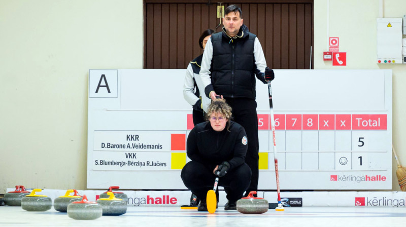 Santa Blumberga-Bērziņa, Arnis Veidemanis
Foto: Roberts Blaubuks