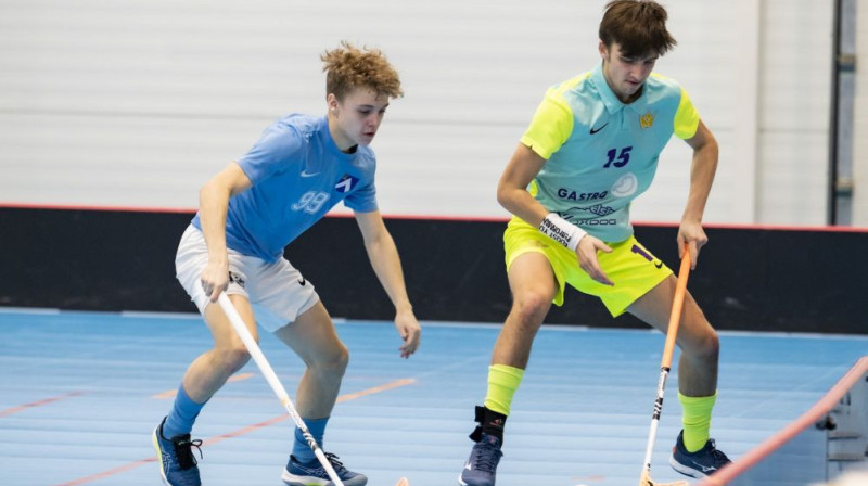 Valdis Valters Vanags (#99), foto: Floorball.lv